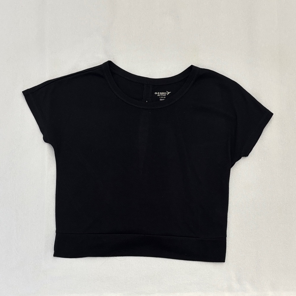 Black Crop Top
